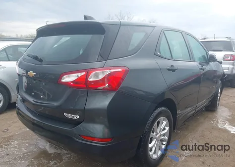 2020 Chevrolet Equinox Fwd Ls из США, поврежденный, VIN 3GNAXHEV4LS545593